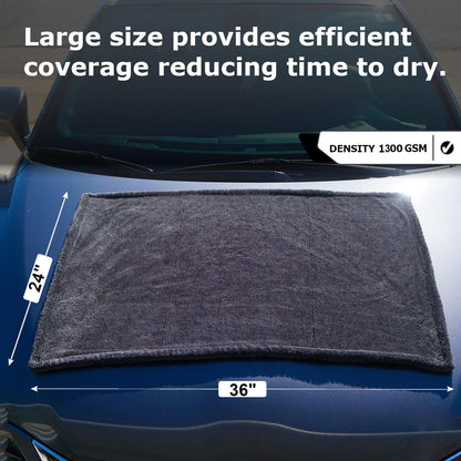 GLOSSFORCE 1 Pack Twisted-Loop Drying Towel