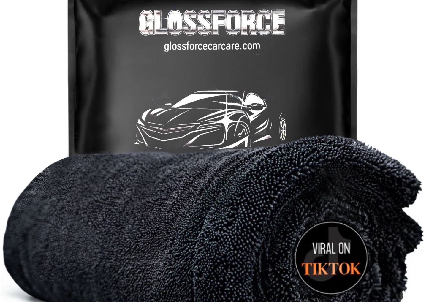GLOSSFORCE 1 Pack Twisted-Loop Drying Towel