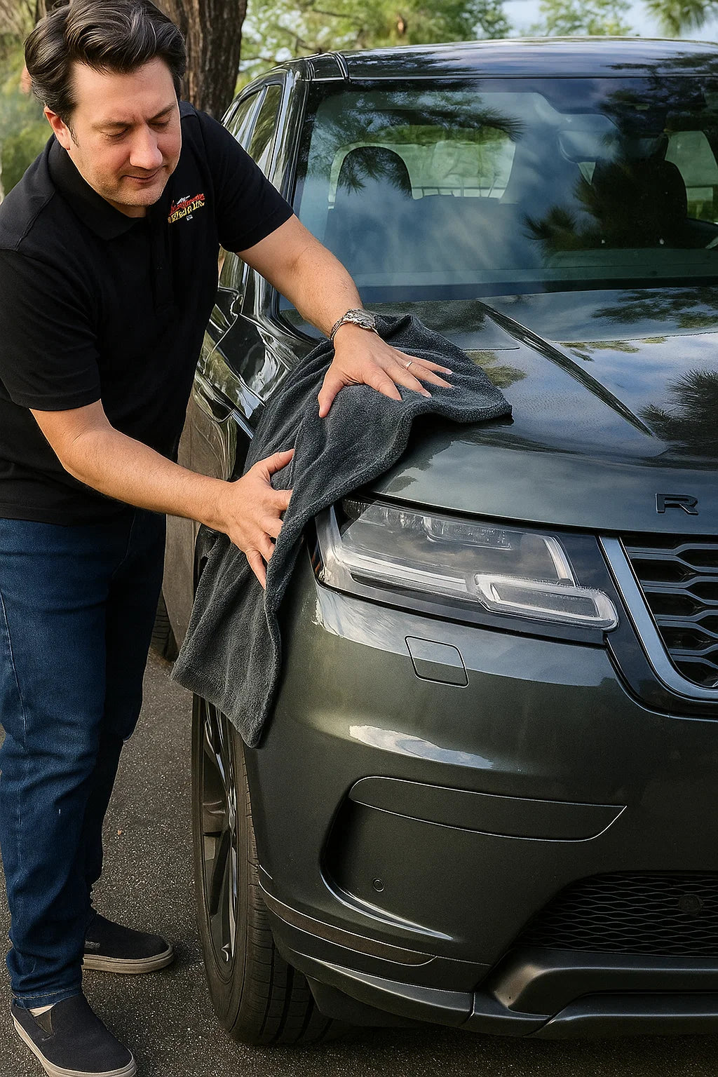 GLOSSFORCE 1 Pack Twisted-Loop Drying Towel